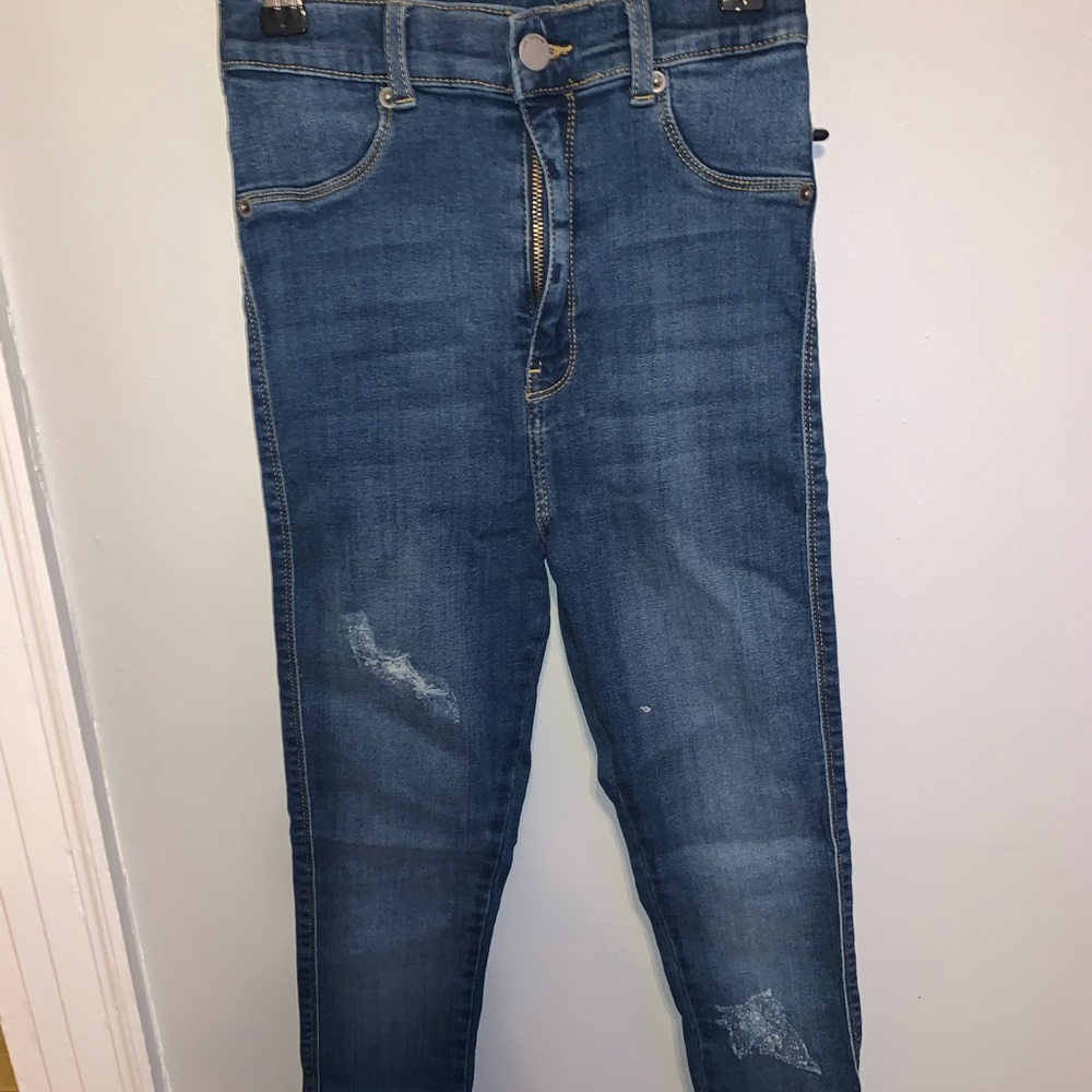 Dr Denim blue skinny jeans